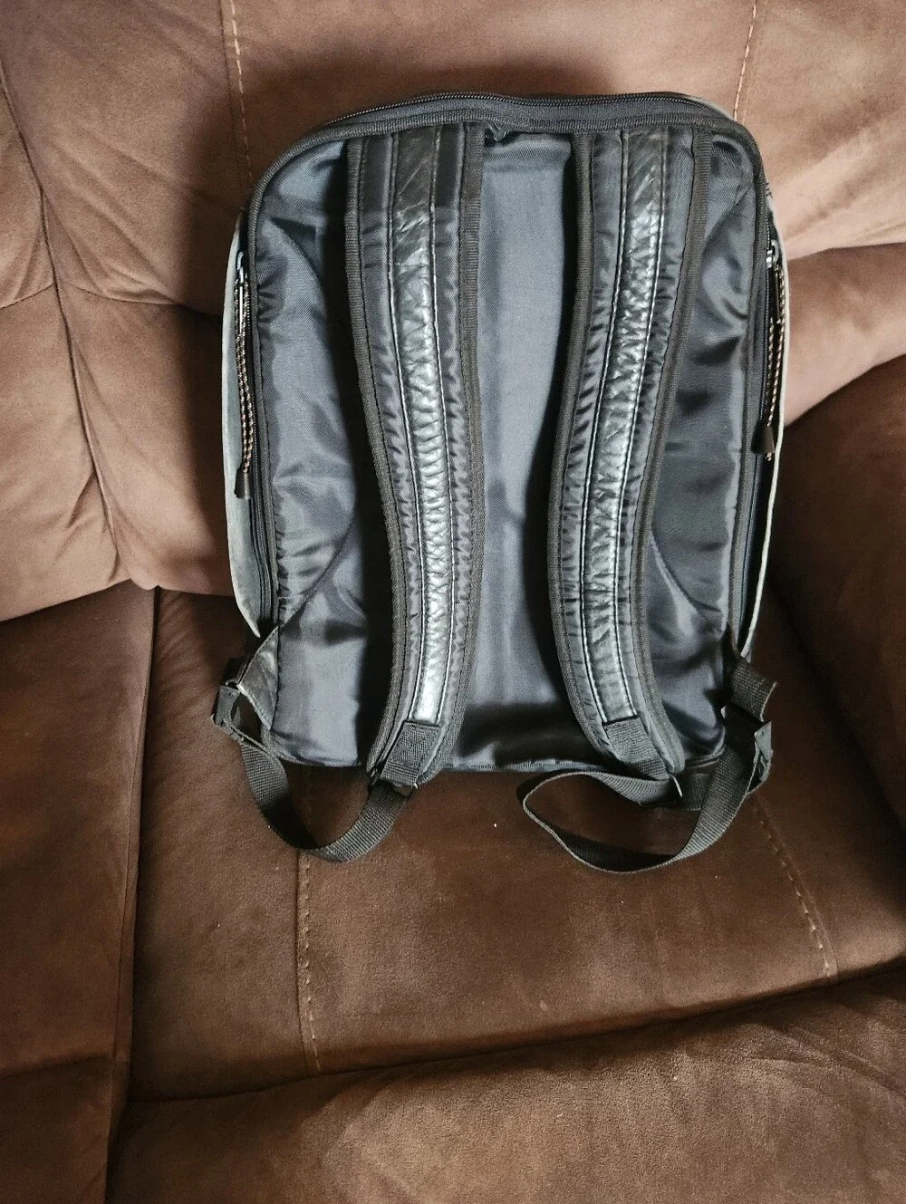 Vintage Wilsons Leather Black Backpack
